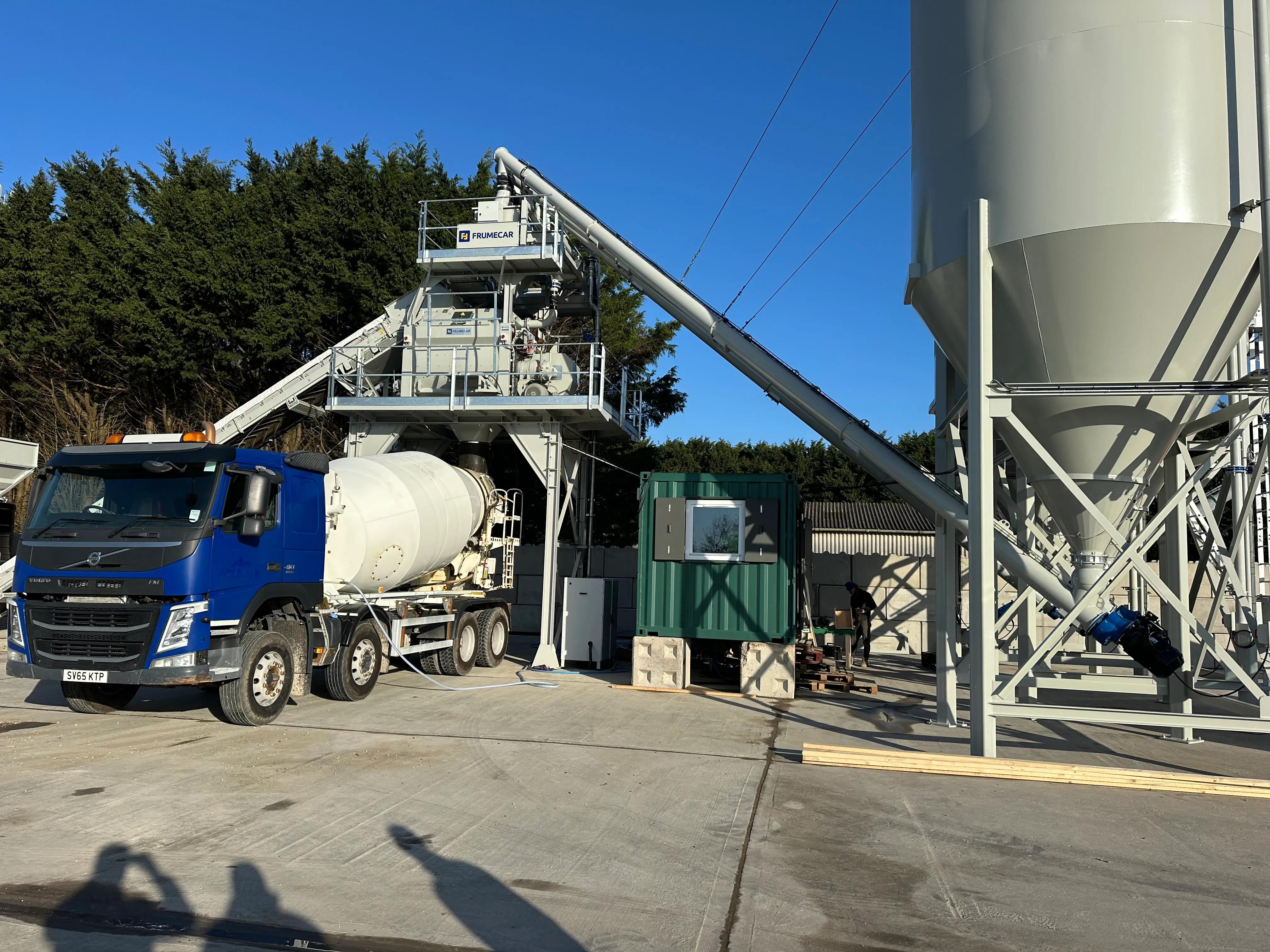 The Blue Brick Concrete team at our Tetney depot